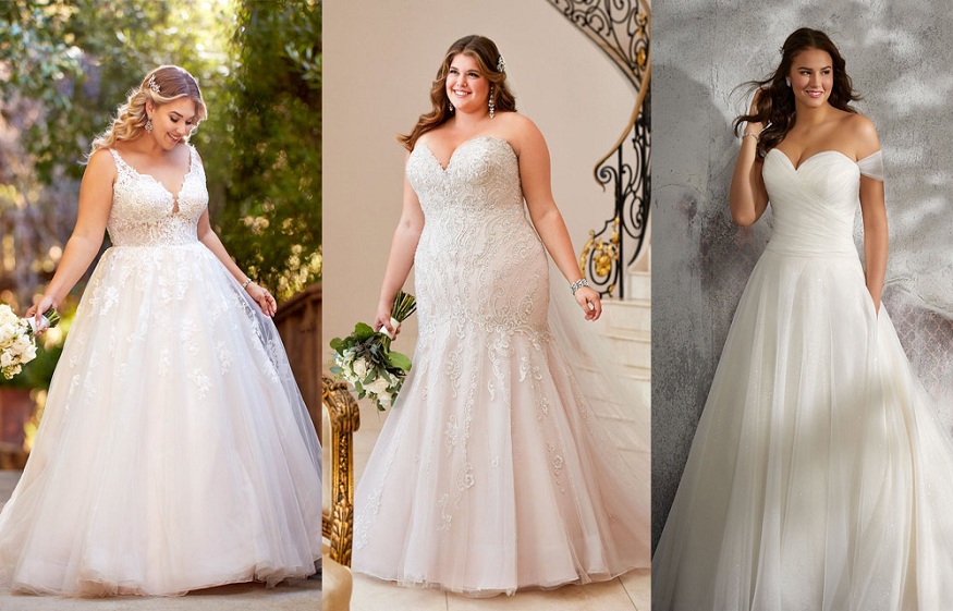 PLUS SIZE WEDDING DRESS