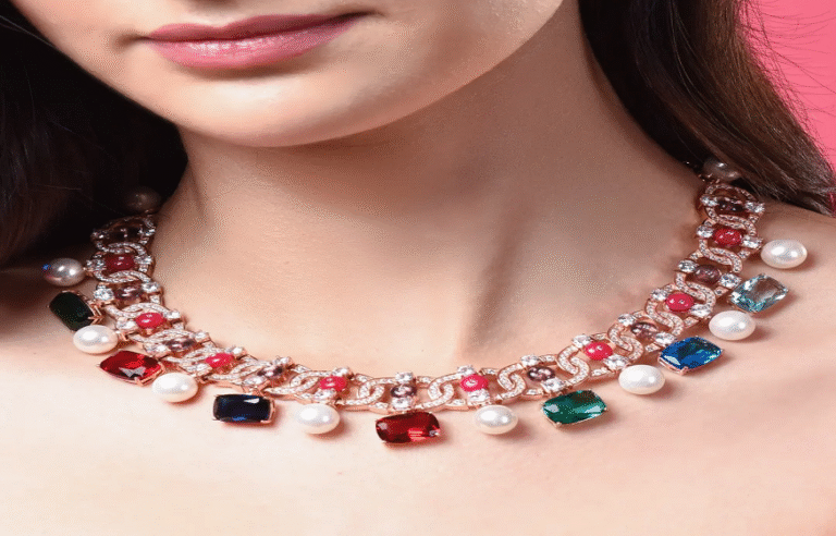 gemstone necklace